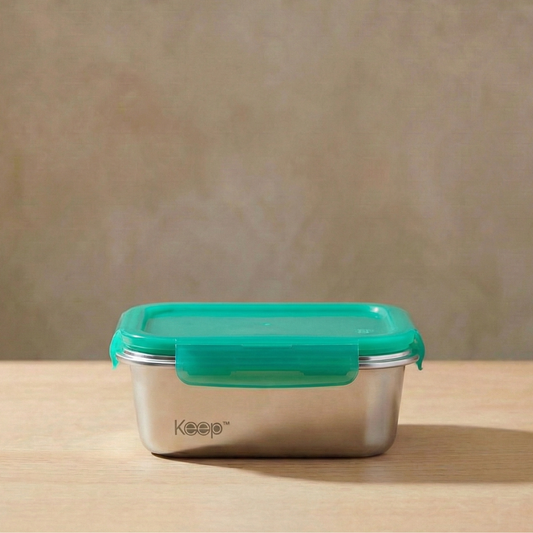 Herméticos Metálicos 1300 ml Keep Celeste