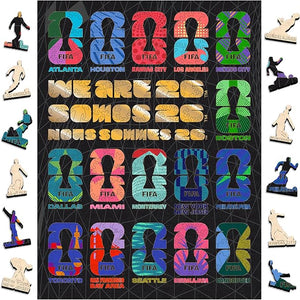 Puzzle 300 Piezas FIFA 2026 Host Cities L30 Core