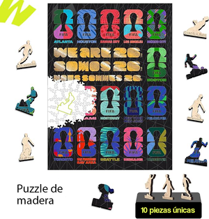 Puzzle 300 Piezas FIFA 2026 Host Cities L30 Core