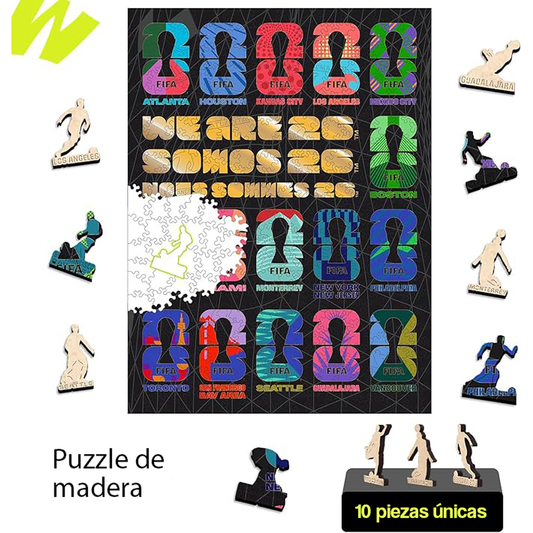 Puzzle 300 Piezas FIFA 2026 Host Cities L30 Core