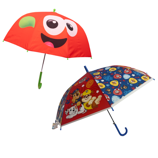 Combo Paraguas Infantiles: Paw Patrol + Prontín