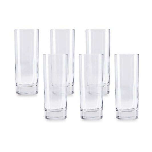 Set 6 Vasos S.Sham Alto 355 Ml