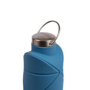 Combo Botellas Plegables Gout 700ML Azul y Negra