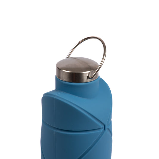 Combo Botellas Plegables Gout 700ML Azul y Negra