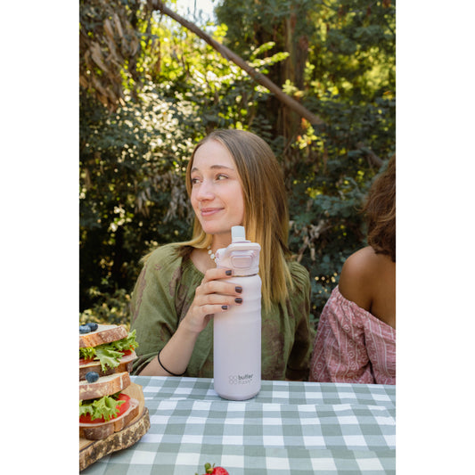 Botella Agua Térmica Yosemite 700ml + 2 tapas Pinky