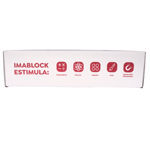 Combo Imanes IMABLOCK 32 piezas + 100 piezas