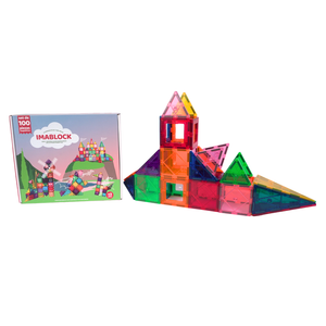 Combo Imanes IMABLOCK 32 piezas + 100 piezas