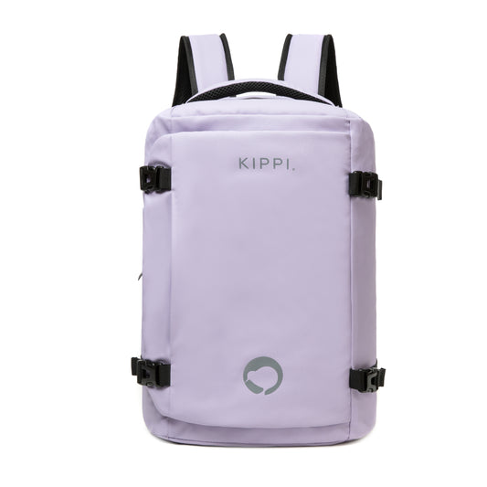 Mochila de Viaje Cabina Kippi Lila Resistente al Agua