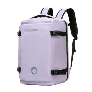 Mochila de Viaje Cabina Kippi Lila Resistente al Agua