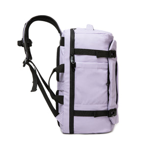 Mochila de Viaje Cabina Kippi Lila Resistente al Agua