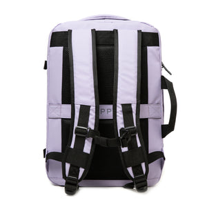 Mochila de Viaje Viral Cabina 45 L. Resistente al Agua. Kippi Lila