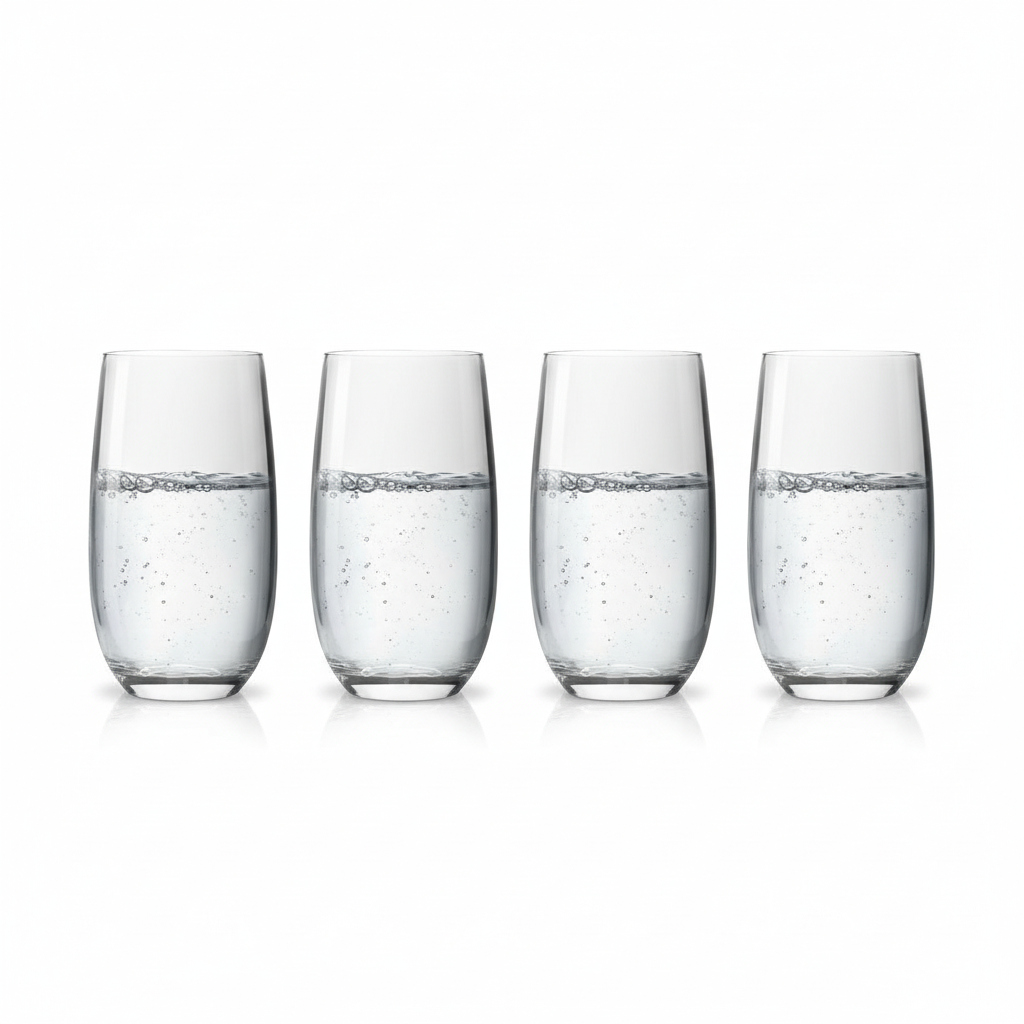 Combo 12 Vasos Alto Hausmann 500ml.