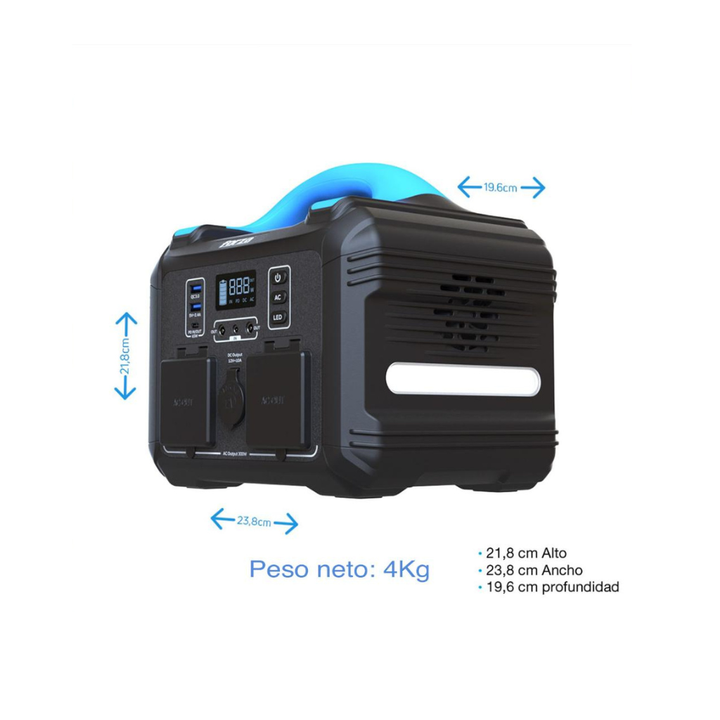Generador de Energía Portátil FORZA 300W
