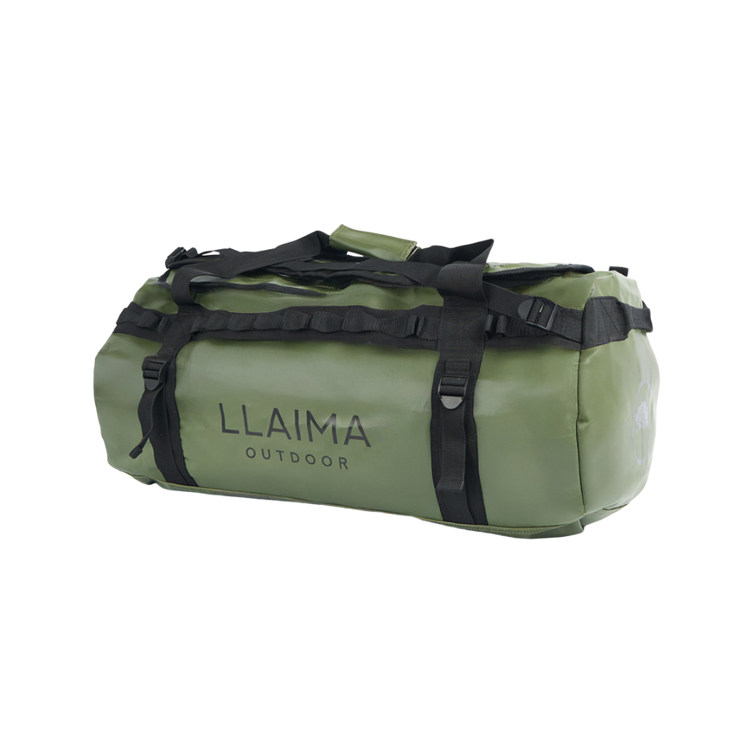 Bolso - Mochila. 2 en 1. Resiste Agua. XL Llaima 71 Lt Oliva