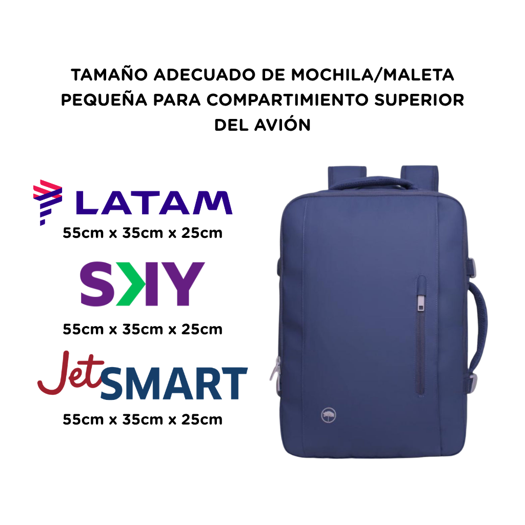 Combo 2 Mochilas de Viaje Viral Radal XL 40L Expandibles Negro y Morado Llaima