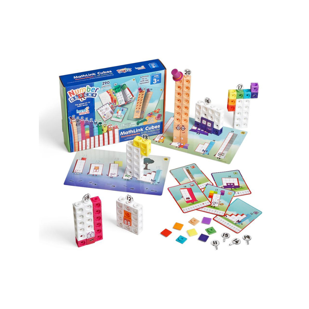 Set de Actividades MathLink Cubes Numberblocks 11 al 20