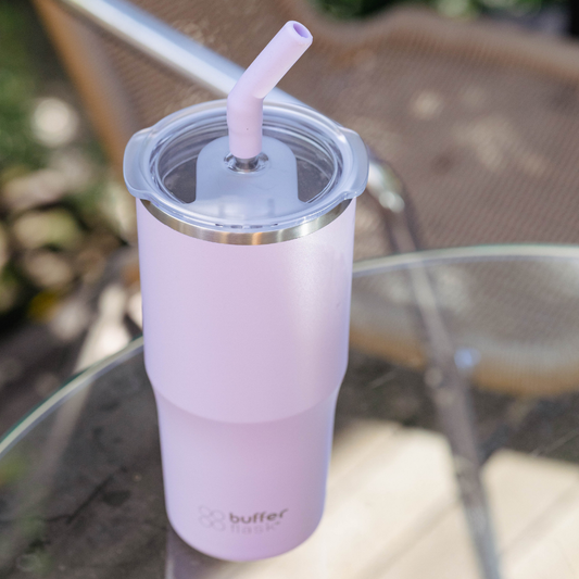 Mug Vaso Térmico Roques 750ml Acero Inox Agua Fría y Caliente Soak Liliac