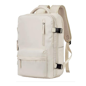 Combo: Mochila Viaje Viral (Cabina Avión) 31L Premium Beige. + Toalla de Playa Redonda 150 cm. 2 Colores (surtida). + Lentes de Sol Rotter & Krauss M2
