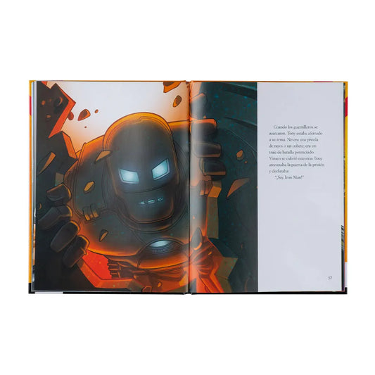 Libro Iron Man: Invencible de Marvel Tapa Dura