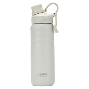 Combo Mochila Saxoline Collins Beige 20 L + Botella Yosemite1 Buffer 700ml Ivory
