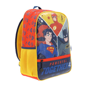 Mochila Dc Liga De La Justicia Amarilla