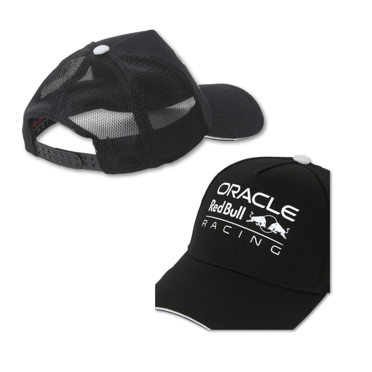 Jockey Negro Logo Blanco Oracle Red Bull Racing