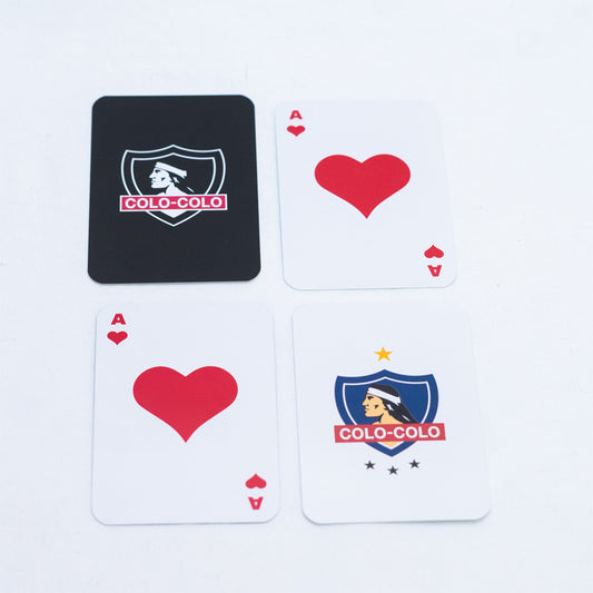 Cartas Colo Colo Blanco Y Negro