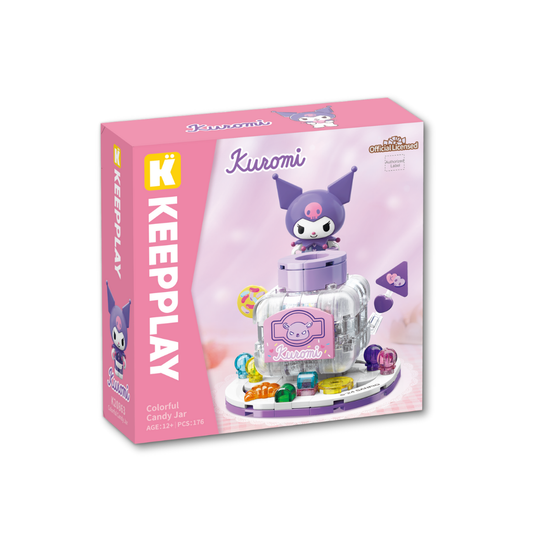 Kuromi Candy Jar Bloques Armables 176 Piezas