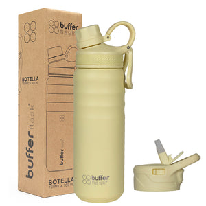 Botella Agua Térmica Yosemite 700ml Acero Inox Agua Fría y Caliente Lemon