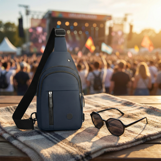 Combo Lentes De Sol Nissi + Bandolera Azul