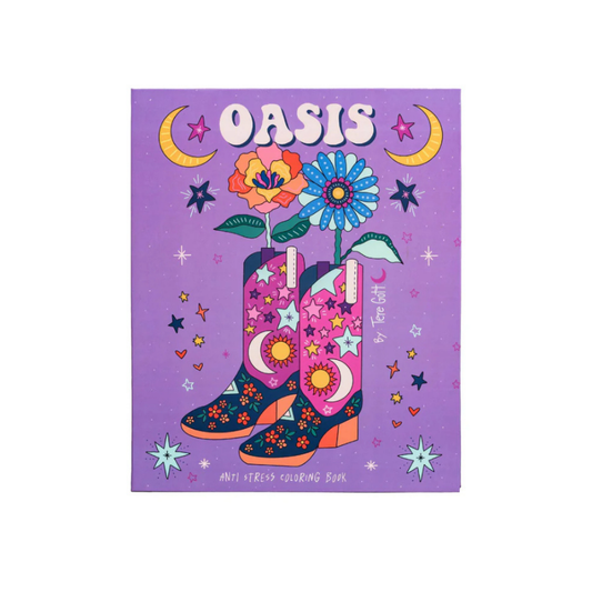 Combo Aqua Markers Tere Gott y Libro Oasis Tere Gott