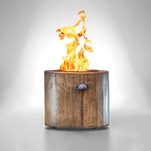 Fogón Ecofuego Cerámico Símil Madera Sin Humo 37 cm Breinz