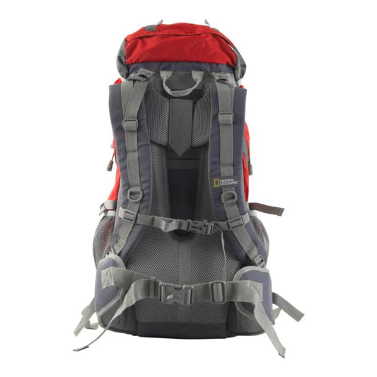 Mochila Camping Everest 55 Litros Roja National Geographic