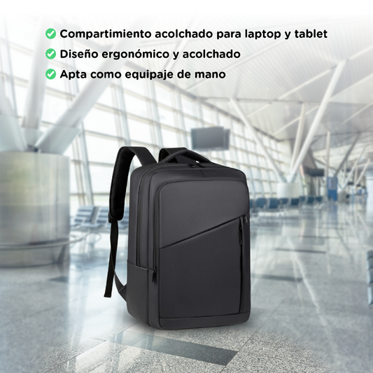 Mochila de Viaje (Apta Cabina de Avión). 15L.