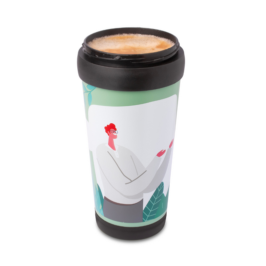Mug Reuso Sostenibilidad 470Ml