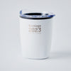 MUG METÁLICO BLANCO JUEGOS SANTIAGO 2023