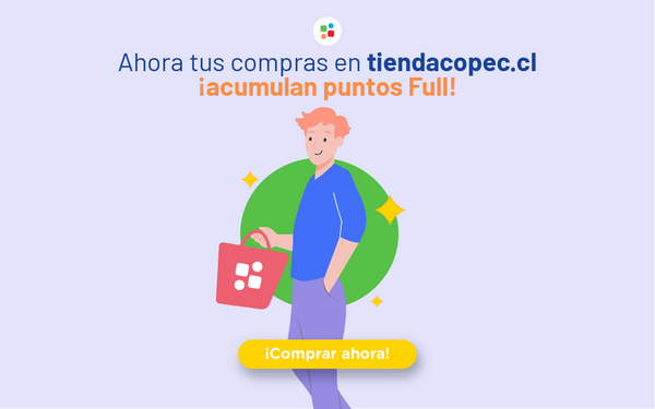 tus compras en tiendacopec.cl acumulan puntos full