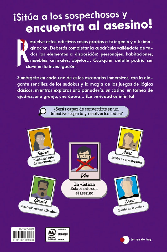 Murdoku: 80 Acertijos De Lógica Y Asesinatos - Manuel Garand