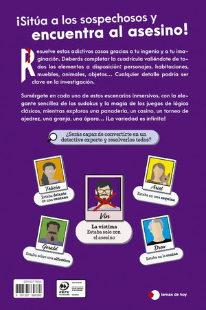 Combo Libros Murdoku: Viaje al Pasado + 80 Acertijos de Lógica - Manuel Garand