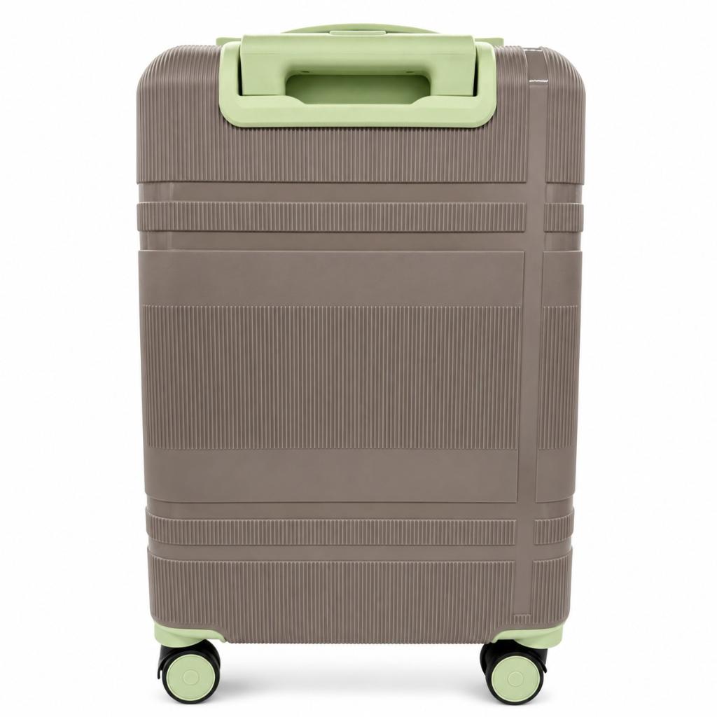 Maleta de Cabina 20" 45L con Candado Khaki y Verde Marksman
