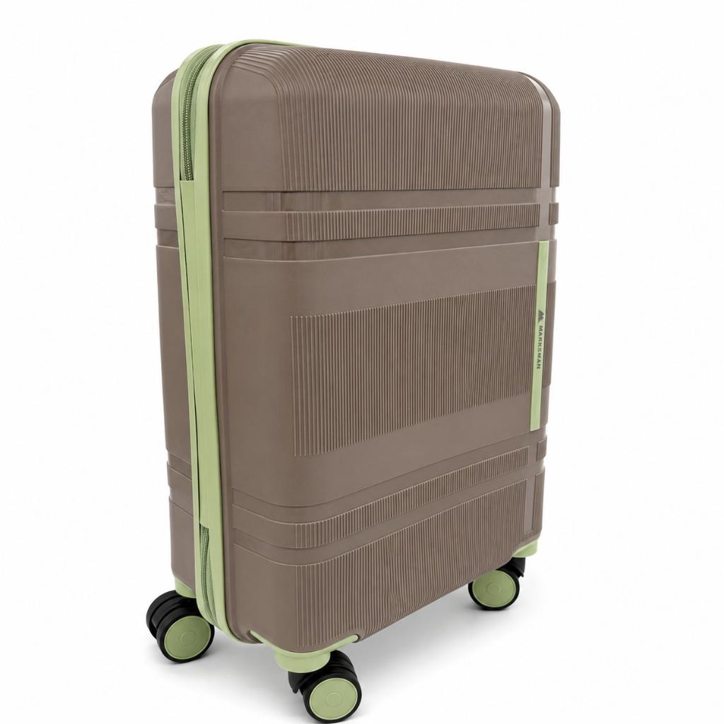 Maleta de Cabina 20" 45L con Candado Khaki y Verde Marksman
