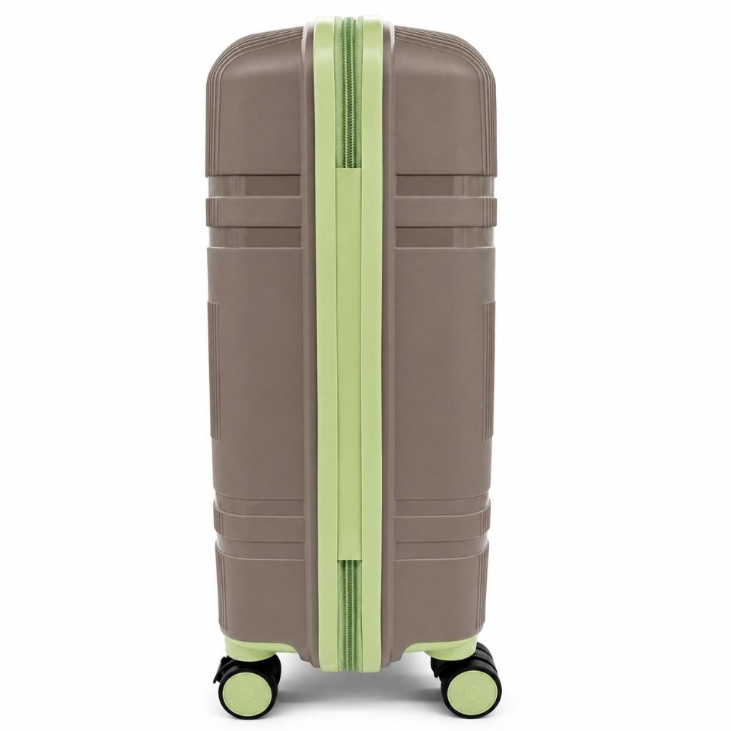 Maleta de Cabina 20" 45L con Candado Khaki y Verde Marksman