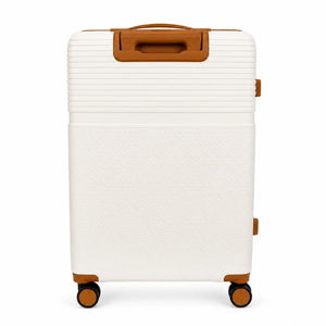 Maleta Mediana 24" 72L con Candado Blanco y Café Marksman