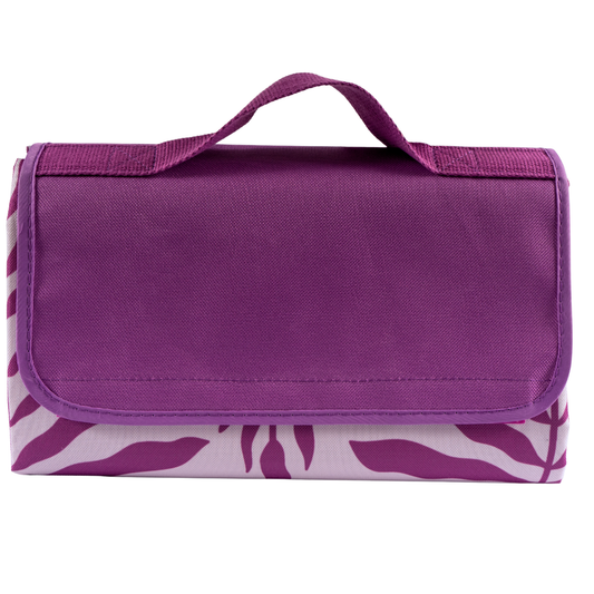 Manta Picnic y Playa Impermeable Malva Étnica