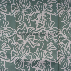 Combo 2 Mantas de Picnic y Playa Impermeable Verde Flores