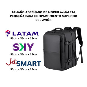 Combo: Mochila Viaje Viral XL 40L Pink + Mochila Viaje Viral XL 38L Black