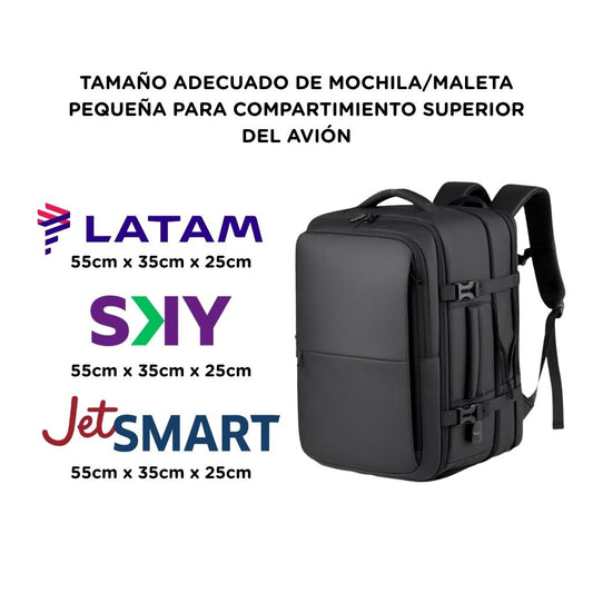 Combo: Mochila Viaje Viral XL 40L Pink + Mochila Viaje Viral XL 38L Black