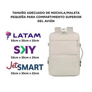 Mochila Viaje Viral 40L Travel. Expandible con Bolsillo Antirrobo Navigator
