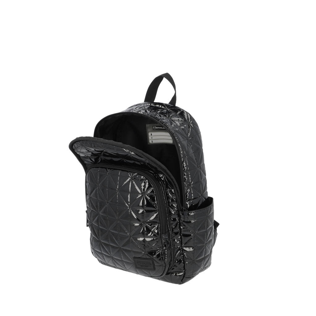 Mochila Halifax negro charol