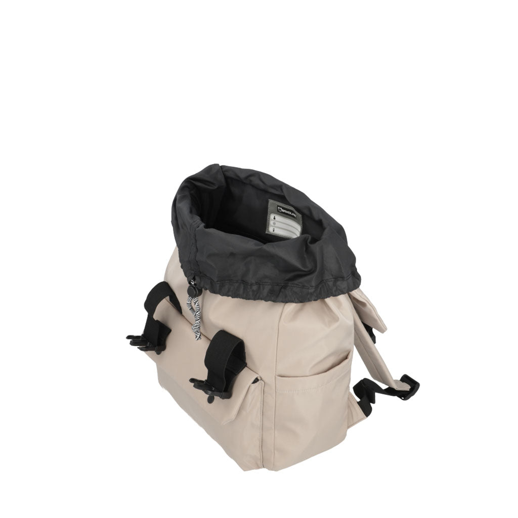 Mochila Kate beige/gris